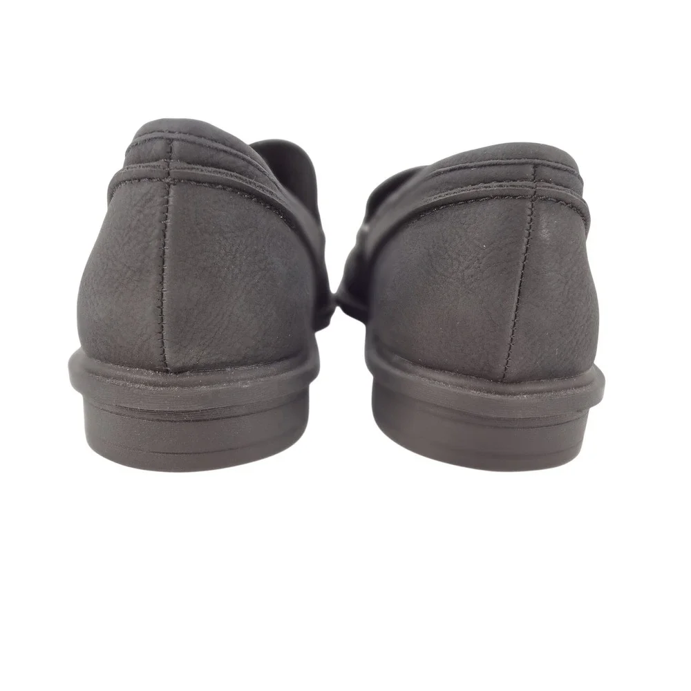 Rocket Dog‎ Womens Black Matte Penny Loafers Slip On Flats Moc Toe 9